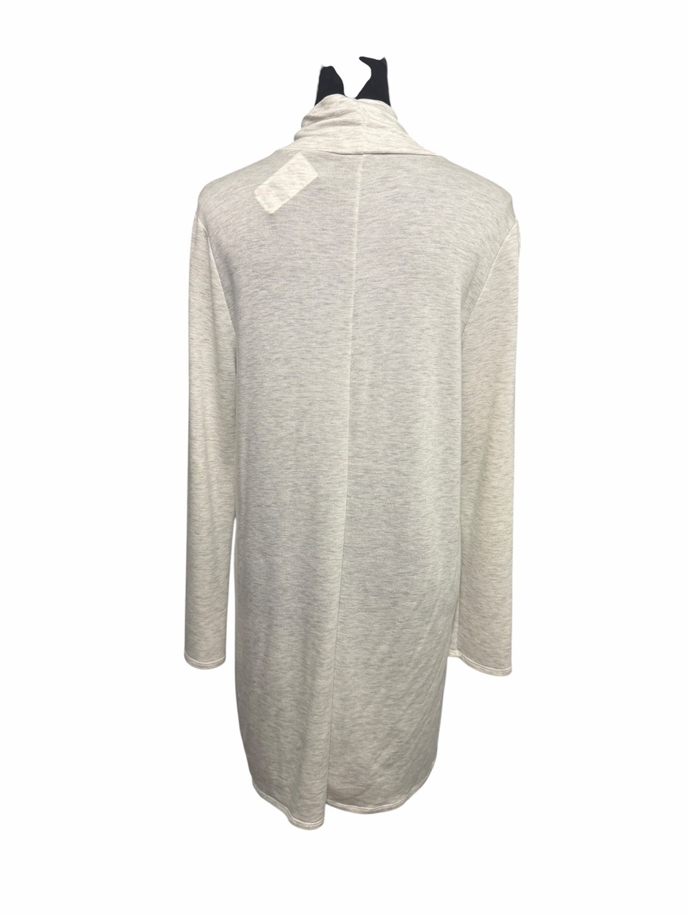 Ooyoo by Mendocino Long Sleeve Turtleneck Dress Light Gray - Picture 3 of 8